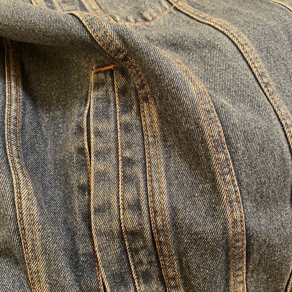 Mens Roundy Ridge Denim Jacket Size XXL - Picture 10 of 12